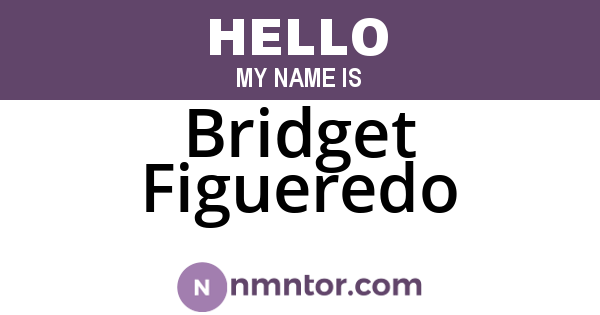 Bridget Figueredo
