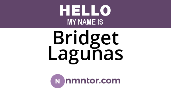 Bridget Lagunas