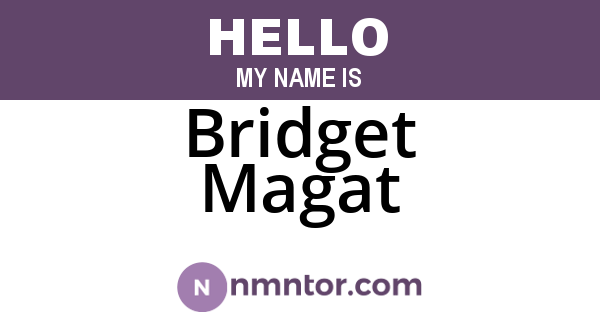 Bridget Magat