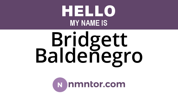 Bridgett Baldenegro