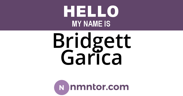Bridgett Garica