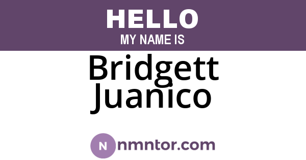 Bridgett Juanico