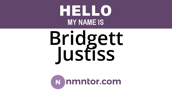Bridgett Justiss