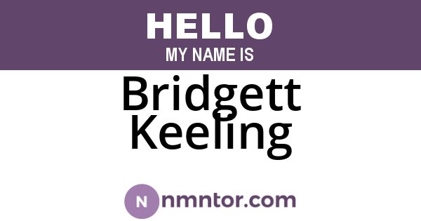 Bridgett Keeling
