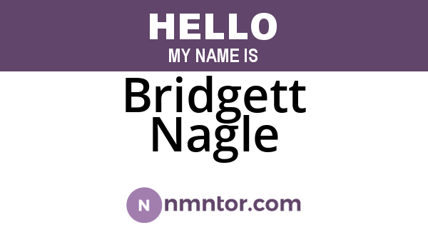 Bridgett Nagle