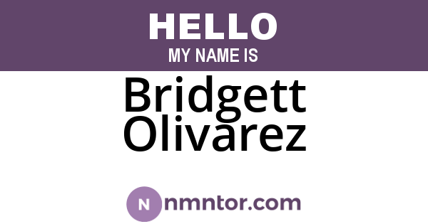 Bridgett Olivarez