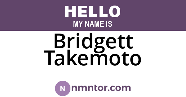 Bridgett Takemoto