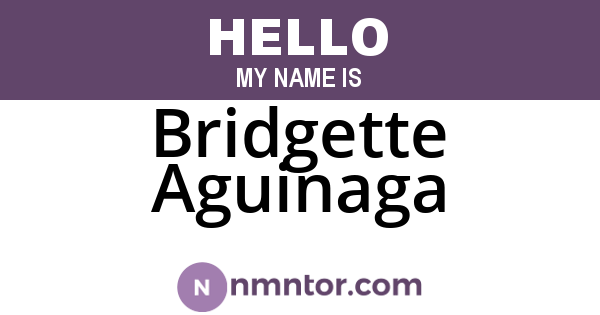 Bridgette Aguinaga