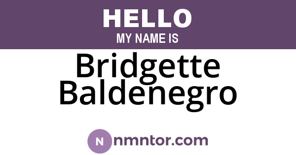 Bridgette Baldenegro