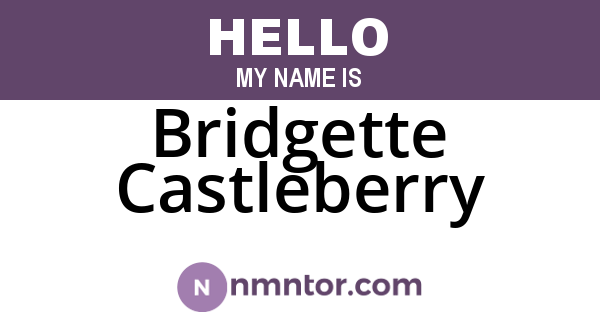 Bridgette Castleberry