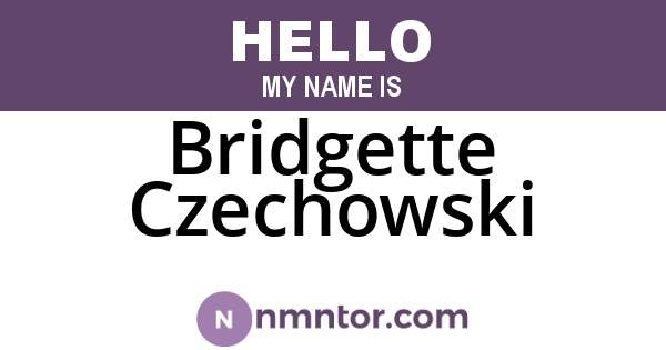 Bridgette Czechowski