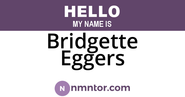 Bridgette Eggers