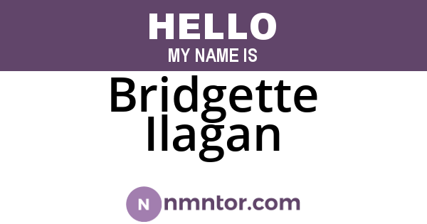 Bridgette Ilagan