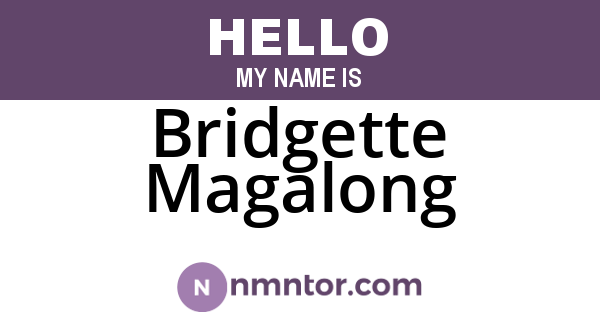 Bridgette Magalong