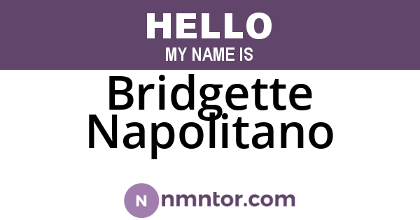 Bridgette Napolitano
