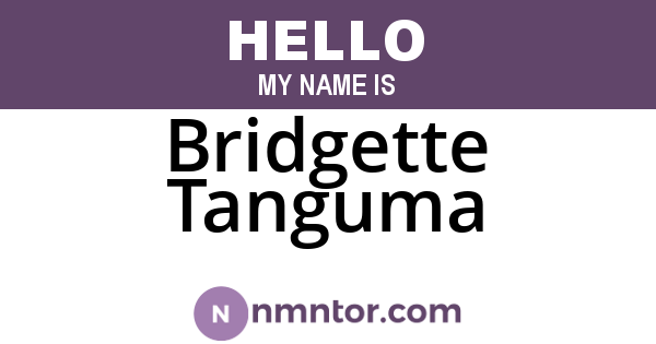 Bridgette Tanguma
