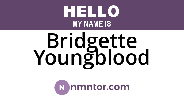 Bridgette Youngblood