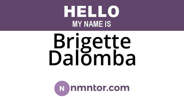 Brigette Dalomba