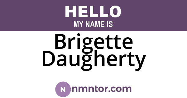 Brigette Daugherty