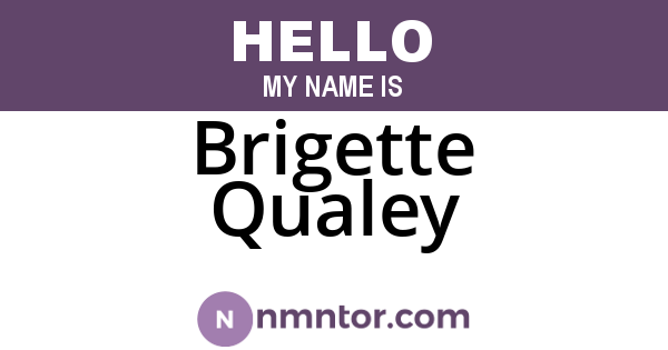 Brigette Qualey