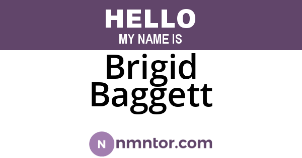 Brigid Baggett