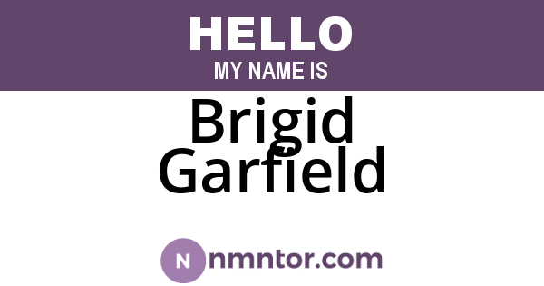 Brigid Garfield