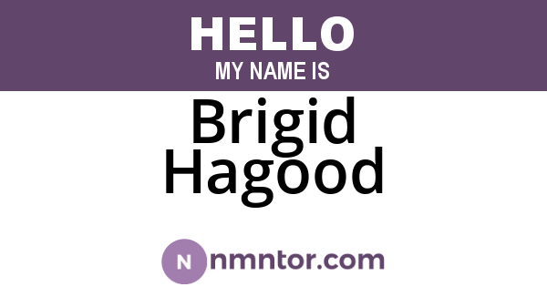 Brigid Hagood