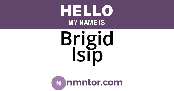 Brigid Isip
