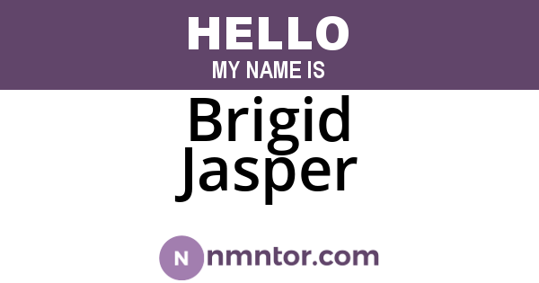 Brigid Jasper