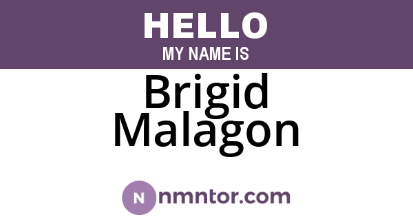 Brigid Malagon