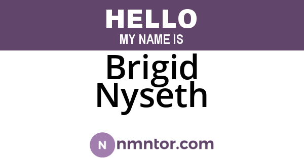 Brigid Nyseth