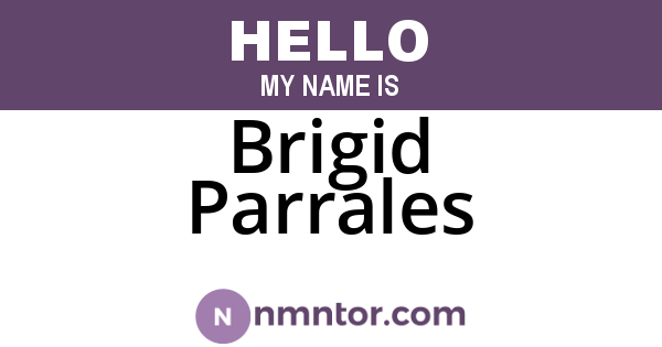 Brigid Parrales