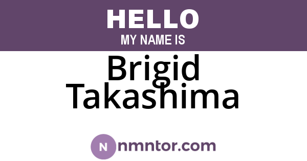Brigid Takashima
