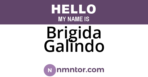 Brigida Galindo