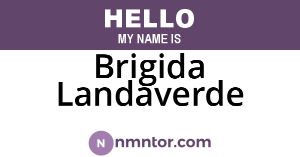 Brigida Landaverde
