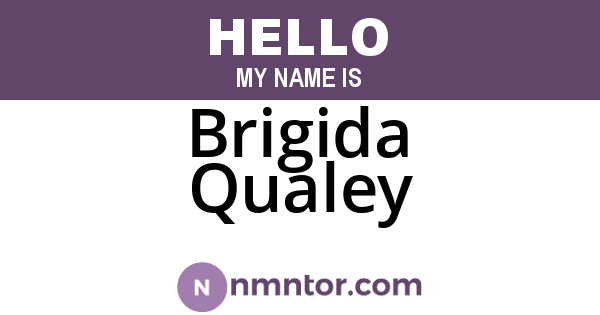 Brigida Qualey