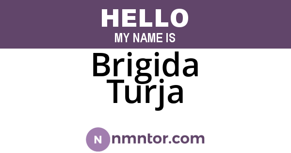 Brigida Turja