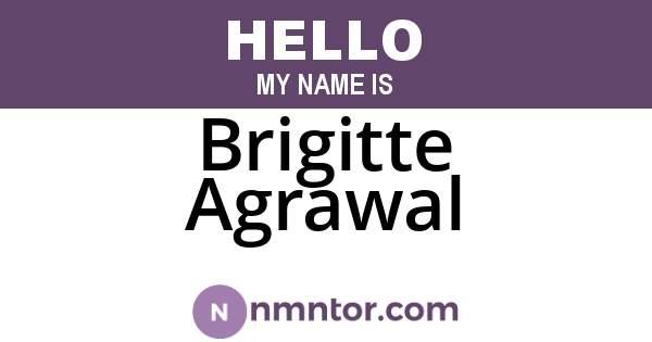 Brigitte Agrawal