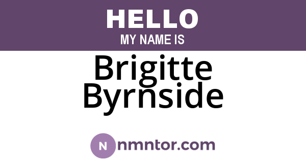 Brigitte Byrnside