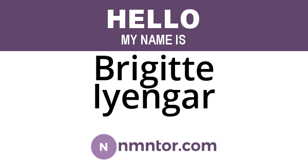 Brigitte Iyengar