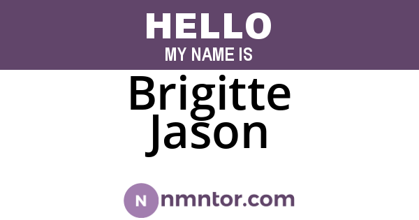 Brigitte Jason