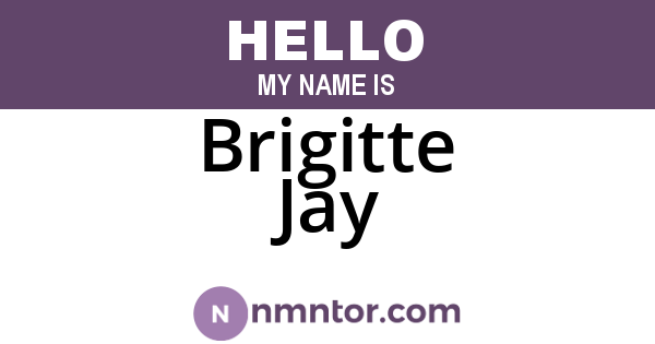 Brigitte Jay