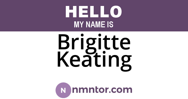 Brigitte Keating