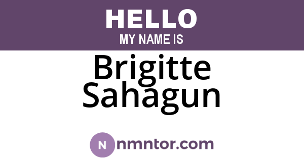 Brigitte Sahagun