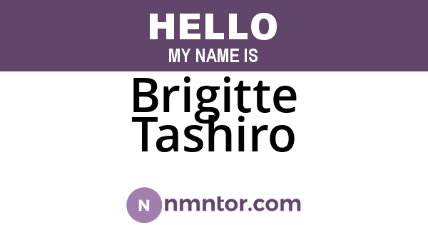 Brigitte Tashiro