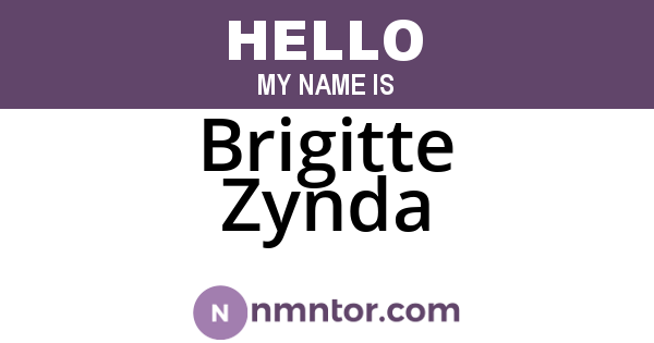 Brigitte Zynda