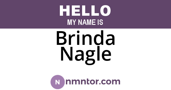 Brinda Nagle