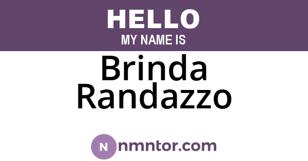 Brinda Randazzo