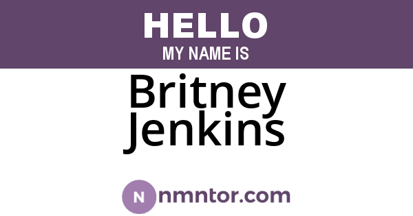 Britney Jenkins