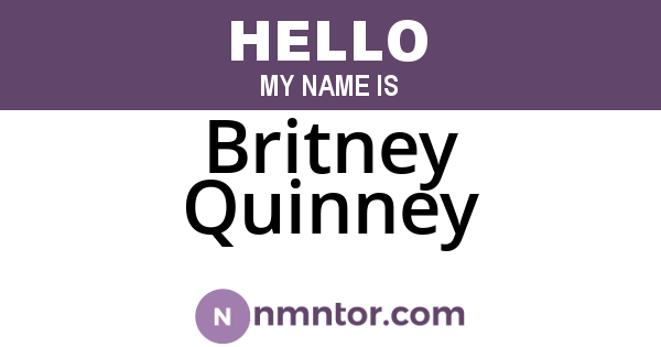Britney Quinney